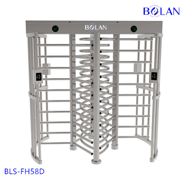 BLS-FH58D Double entrance full height turnstile 