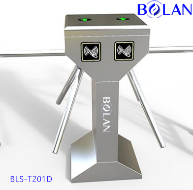 BLS-T201D Double entrance vertical tripod turnstile gate